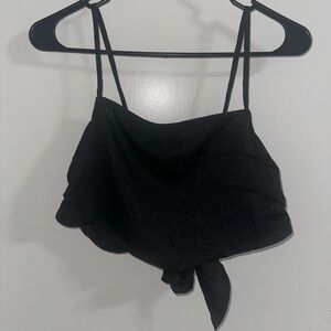 LA hearts cropped top